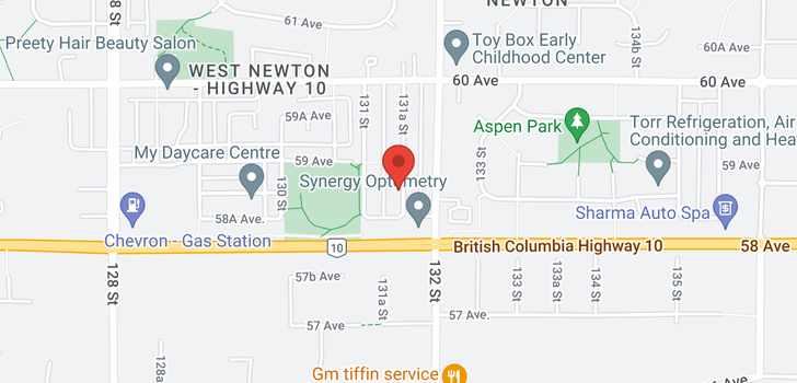 map of 5893 131A STREET